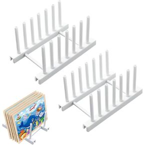 PVC Puzzle Display Stand ، تخزين حامل اللغز 2 PCS ، رف منظم الألغاز للبالغين والأطفال ، عشاق جمع الحرف اليدوية in Kuwait