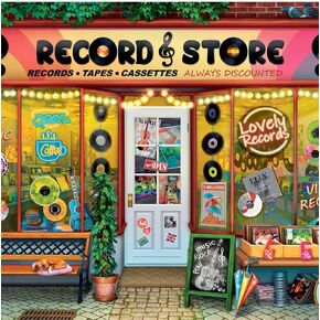 Ravensburger Vintage Vinyl 1000 Piece Jigsaw Puzzle for Adults - 12000250 - Handcrafted Tooling, Made in Germany, Every Piece Fits Together Perfectly