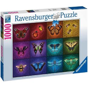 Ravensburger Winged Things 1000 Piece Jigsaw Puzzle for Adults | Unique Softclick Technology | Vibrant, Glare-Free Finish | Made with FSC-Certified Materials