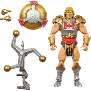 شخصية عمل سادة الكون Manterse 7 بوصة ، New Eternia Flying Fists He-Man Motu Toy ، Weapon & Shield ، 30