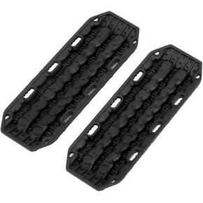 2PCS RC Sand Sydder ، لوحة منحدرات الاسترداد البلاستيكية لـ SCX24 المحوري 1/24 RC Crawlers ترقية (أسود)