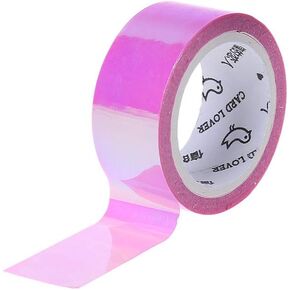 Misright Rhythmic Gymnastics Decoration Prismatic Glitter Tape Hoops Stick DIY Masking Washi Tapes
