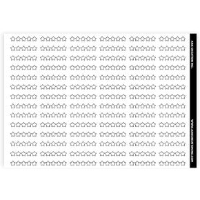 ARK Creation Planner Sticker | 5 Star Rating Sticker (Kiss-Cut, White Backing)