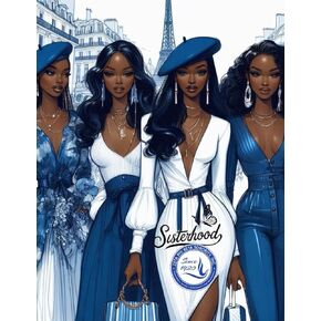 Zeta Phi Beta Sorority Blank Page Planner Journal - Undated 200 Pages for African American Women and Girls - Perfect for Nurses, Journaling ,Students, ... and Organizer Agenda to Do List 8.5 x 11"