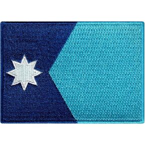 Florida State Flag Embroidered Patch Iron-On FL Emblem