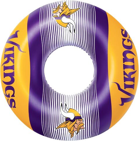 Bigmouth Minnesota Vikings NFL Fan Gear Outdoor Toys ، مرخص رسميًا - 36 "تجمع دائري in Kuwait