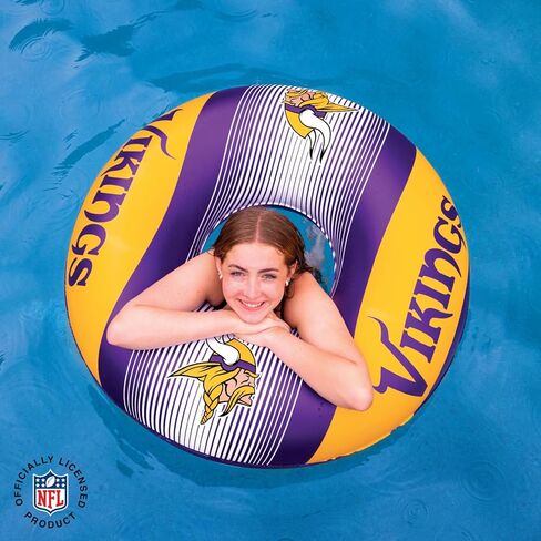 Bigmouth Minnesota Vikings NFL Fan Gear Outdoor Toys ، مرخص رسميًا - 36 "تجمع دائري in Kuwait
