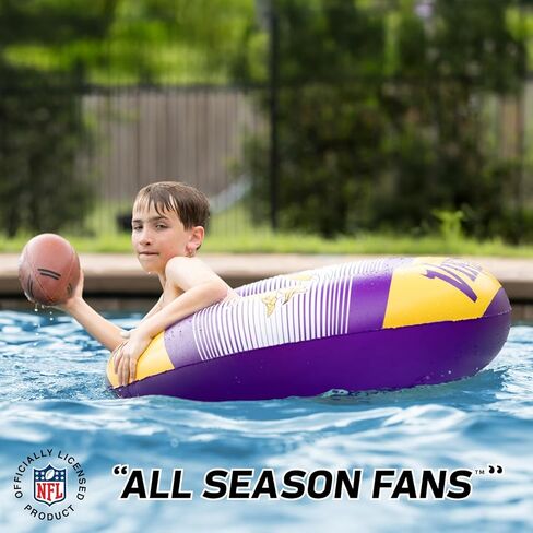Bigmouth Minnesota Vikings NFL Fan Gear Outdoor Toys ، مرخص رسميًا - 36 "تجمع دائري in Kuwait