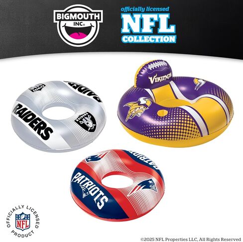 Bigmouth Minnesota Vikings NFL Fan Gear Outdoor Toys ، مرخص رسميًا - 36 "تجمع دائري in Kuwait