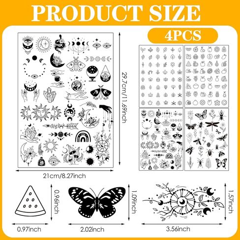 Flower Water Soluble Embroidery Patterns, 85 Pcs Stick and Stitch Embroidery Papers Wash Away Flowering Alphabet Wildflowers Embroider Paper, DIY Customized Gifts for Hand Sewing Lover Beginners in Kuwait