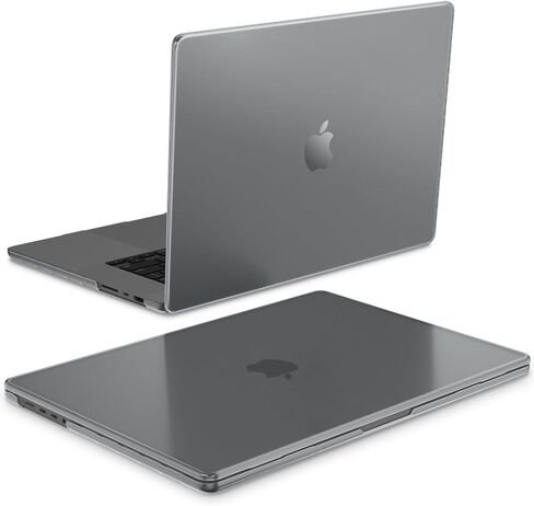 Fintie Case for MacBook Pro 16 Inch A3403 A3186 A2991 A2780 A2485 (2024 2023 2022 2021 Release) with M4 M3 M2 M1 Chip, [100% Corresponds to Official Colour] Premium Slim Matte Cover, Frost Black in Saudi Arabia