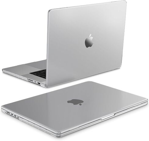 Fintie Case for MacBook Pro 16 Inch A3403 A3186 A2991 A2780 A2485 (2024 2023 2022 2021 Release) with M4 M3 M2 M1 Chip, [100% Corresponds to Official Colour] Premium Slim Matte Cover, Frost Black in Saudi Arabia