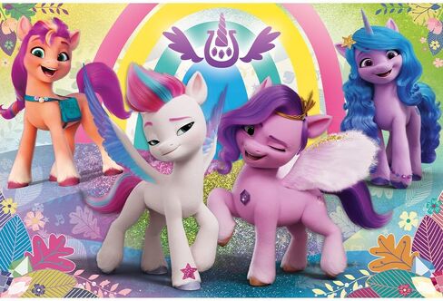 Trefl My Little Pony 60 Piece Jigsaw Puzzle Fun with Friends Print, DIY Puzzle, Creative Fun, Classic Jigsaw for Adults and Children from 4 Years Old in Saudi Arabia