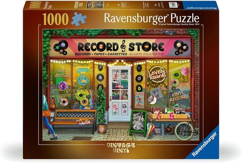 RAVENSBURGER VINTAGE VINYL 1000 قطعة بانورامزو للبالغين - 12000250 - أدوات مصنوعة يدويًا ، مصنوعة في ألمانيا ، كل قطعة تتناسب معًا بشكل مثالي in Saudi Arabia