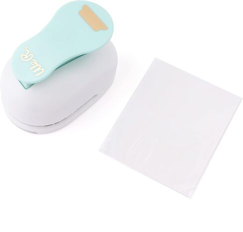 We R Memory Keepers Tab Paper Punch, Blue, with Sticker Sheets, Create Custom DIY Tabs, Easy to Use, Organize Files, Planners, Journals, Notebooks in Saudi Arabia