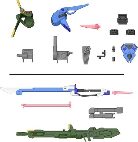 Bandai Hobby - Gundam Seed - #02 Option Parts Set Gunpla 02 (Launcher Striker & Sword Striker), Bandai Spirits Model Kit in Saudi Arabia