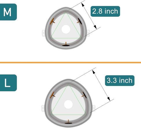 Dog Inhaler Mask Oxygen Mask for Cats and Dogs, Oxygen Mask for Pets (Large Dogs) in Saudi Arabia
