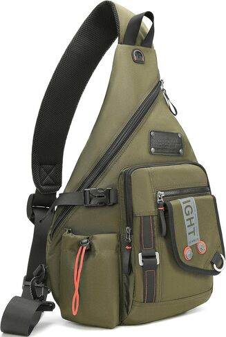 NICGID Sling Bag Backpack, 13.3'' 14.1'' Laptop Bag Crossbody Shoulder Chest Backpacks Travel Outdoors for Men Women in Kuwait