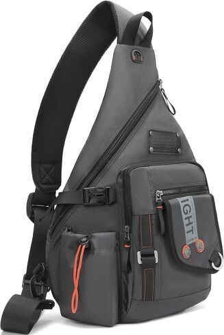 NICGID Sling Bag Backpack, 13.3'' 14.1'' Laptop Bag Crossbody Shoulder Chest Backpacks Travel Outdoors for Men Women in Kuwait
