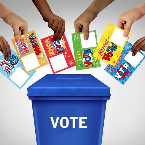 بطاقات بريدية في تصويت الأراضي الفاخرة ، تصويتك ، بطاقات بريدية وطنية للناخبين 120 في المائة in Kuwait