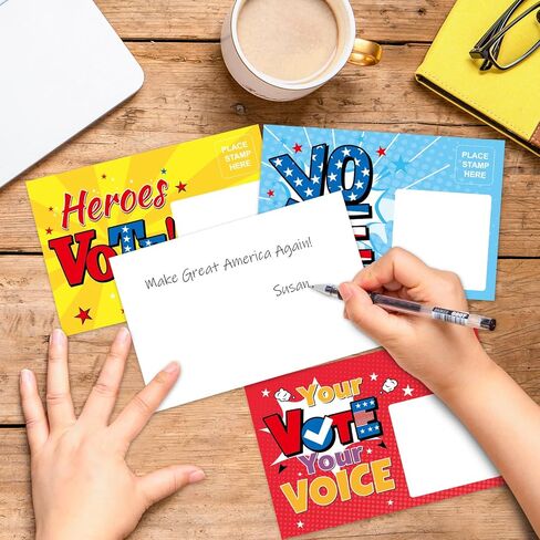 بطاقات بريدية في تصويت الأراضي الفاخرة ، تصويتك ، بطاقات بريدية وطنية للناخبين 120 في المائة in Kuwait