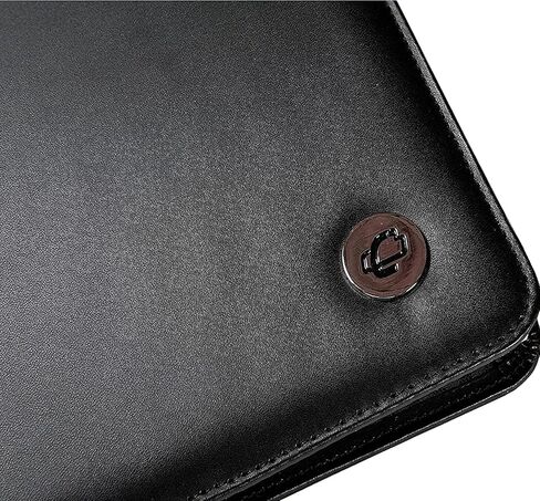 Case-it Pro Padfolio Portfolio Binder, 1 inch D-Ring Binder - 5 Tab Expanding File Folder, Multiple Pockets - Black (LL-PRO-243) in Kuwait