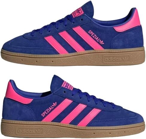 adidas Handball Spezial Men's Sneakers, Wonder Clay/Almost Blue/Crystal White, Size 7.5 in Kuwait