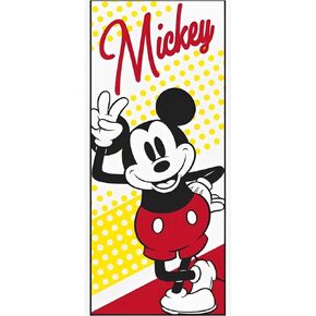 Disney Mickey Mouse Door Poster - 27" x 60" (1 Count) - Premium Colorful Decoration, Perfect for Kids' Room, Birthday Party, or Disney Fan Gift