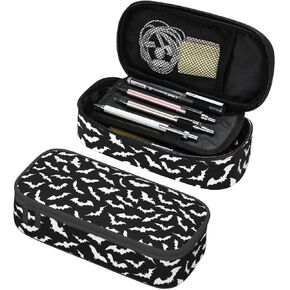 قلم قلم القلم Panda Pen ، حقيبة قلم كبيرة مع Panda Pencil Bag Pouch Pouch Cosmetic Makeup Base for Office Home