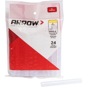 Arrow AP5 All Purpose Mini Glue Sticks for Hot Glue Guns, Use for High Temp and Low Temp Crafting, Hobbies, and General Repair Projects, 4-Inch by 1/2-Inch, Clear, 6-Pack