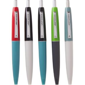 Kikkerland Mini Retro Pens, Set of 5 (4329S)