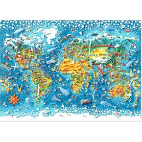 ELX 500 Piece Jigsaw Puzzle for Adults,Strange World Unique Difficult and Challenge Large Puzzle Game, Room Wall Decor (27.6 in X 19.7 in)