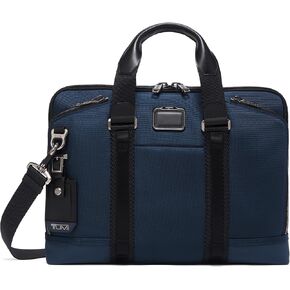 TUMI - Alpha Bravo Academy Brief - Compact Laptop Briefcase - Travel Laptop Bag - 11.8" X 15.5" X 2.0" - For 15" Laptop - Navy