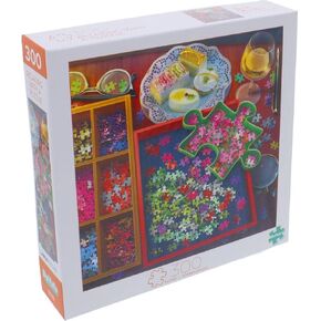 Buffalo Games - Relaxing with a Puzzle - 300 Large Piece Jigsaw Puzzle
