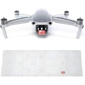 Wrapgrade Main Unit Skin Compatible with DJI Mavic Air 2 (NEON Orange)