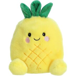 AURORA® ASODENS PALL PALS ™ PERKY PINEAPPLE ™ محشو بالحيوان - مسرحية بحجم الجيب - متعة قابلة للتحصيل - أصفر 5 بوصات
