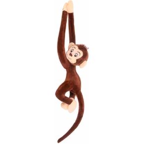 Hanging Monkey Stuffed Animals 24" Monkey Plush Toy Stuffed Monkey Christmas Birthday Gift for Kids