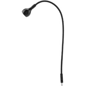 Portable Long Flexible Gooseneck USB LED Table Light, Adjustable Mini USB Desk Lamp for Reading, Studying and Office Work (Warm Light)