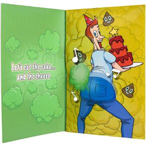 Joyadora Fart Prank Happy Birthday Music Card - Funny Birthday Cards for Men, Funny Birthday Cards for Women - Funny Birthday Card - Joker Greeting Card