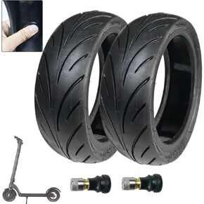9.5x2.50 Scooter Tires, 9.5 Inch Tubeless Tire, Front Rear Wheel Replacement Scooter Tire, Self Repairing with Valve for NIU KQi3/Pro/Max Electric Scooter Accessories, Non-Slip, Shockproof (1 Pack)