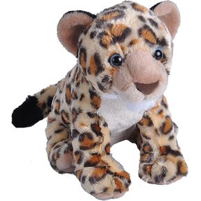 Wild Republic Leopard Cub Plush, Stuffed Animal, Plush Toy, Kids Gifts, Cuddlekins, 12"