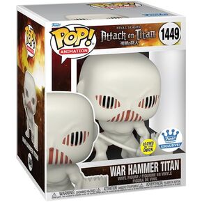 Funko Pop! Animation: Attack on Titan - Super War Hammer Titan *Glow in The Dark Shop Exclusive