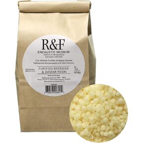 R&F Handmade Paints Encaustic Medium Bagged Paint, 1-Pound