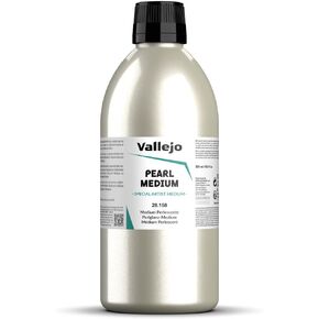 Vallejo : Acrylic Pearlescent Iridescent Medium : 500ml