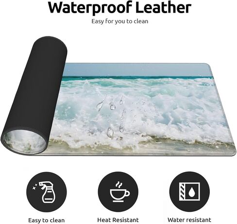 Gaming Mouse Pad, Mouse Pad, Desk Mat, Non-Slip Rubber Base MousePads for Computers Laptop Office School Home Accessories Decor 31.5" x 11.8"，German Shepherd Dog in Kuwait