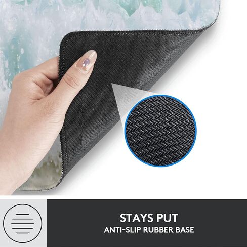 Gaming Mouse Pad, Mouse Pad, Desk Mat, Non-Slip Rubber Base MousePads for Computers Laptop Office School Home Accessories Decor 31.5" x 11.8"，German Shepherd Dog in Kuwait