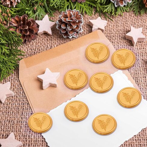 ملصقات ختم الشمع الذهب Ahier ، 100 جهاز كمبيوتر ، لاصق ذاتي ، مقاوم للماء ، للدعوة ، المظلات ، غلاف الهدايا ، عيد الميلاد in Kuwait