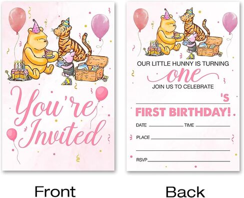 Pooh Bear Baby Shower Invitations Pooh Bear Baby Boy Shower Invitations, 20 Invites with Envelopes in Kuwait