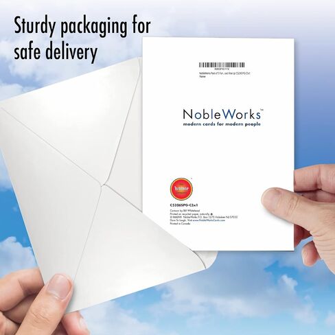 NobleWorks Pack of 3 Funny St. Patrick's Day Greeting Cards with Envelopes (1 Designs, 3 Each) May The Road Rise Up C5206SPG-C3x1 in Saudi Arabia