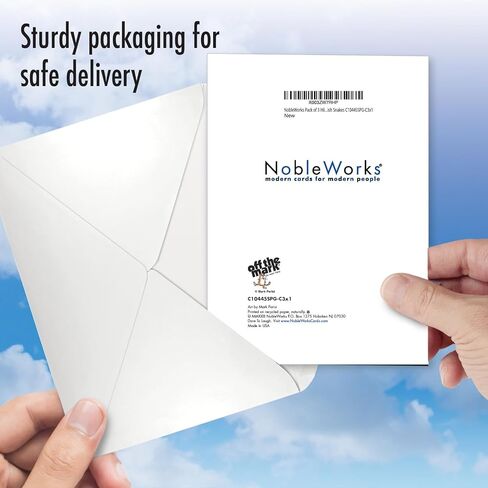 NobleWorks Pack of 3 Funny St. Patrick's Day Greeting Cards with Envelopes (1 Designs, 3 Each) May The Road Rise Up C5206SPG-C3x1 in Kuwait